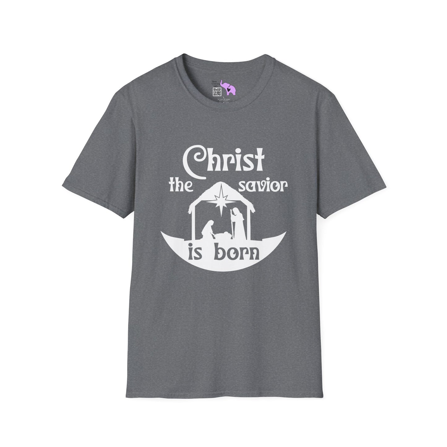 Christ The Savior is Born Adult T-shirt