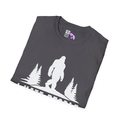 Bigfoot: I Hate People Adult T-shirt
