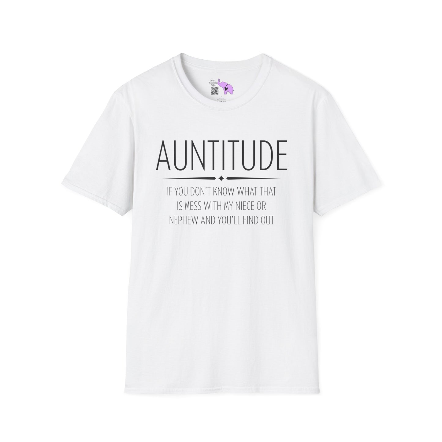 Auntitude Adult T-shirt