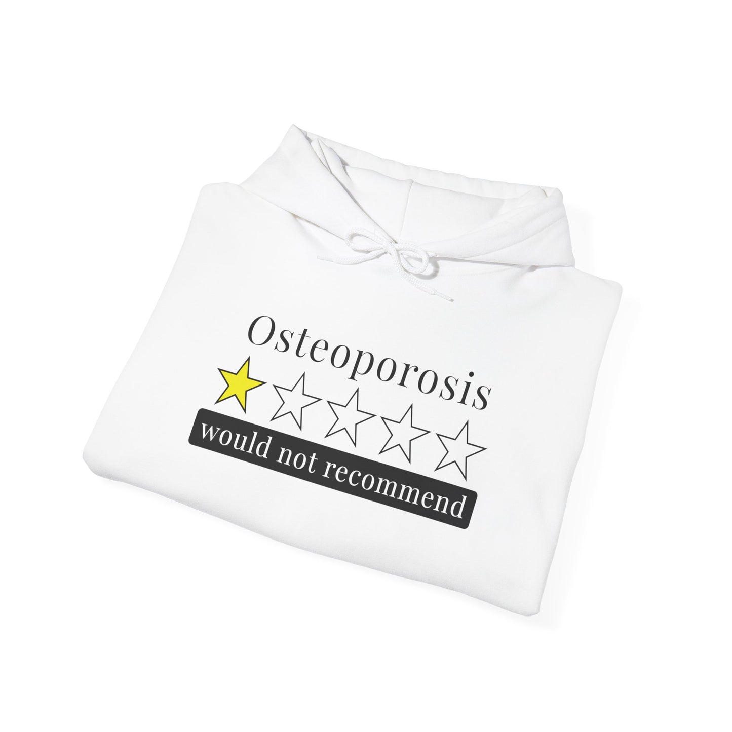 Osteoporosis 1 Star Would Not Recommend Heavy Blend™ Hooded Sweatshirt