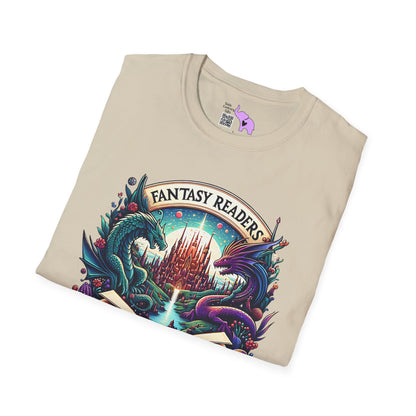 Fantasy Readers Book Club (Dragons) Adult T-shirt