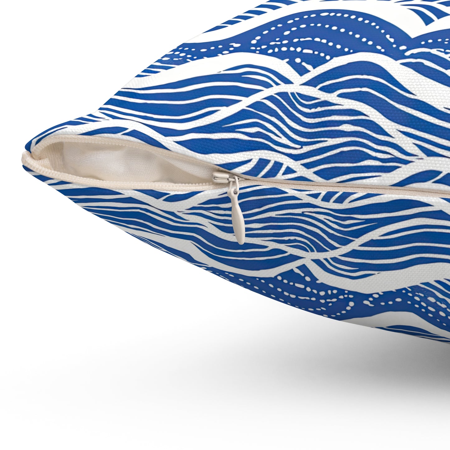 Ethereal Tides Throw Pillow