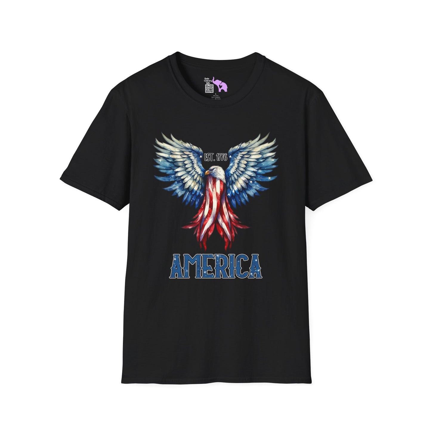 1776 America Eagle Adult T-shirt