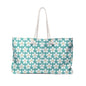 Tealberry Blooms Weekender Bag