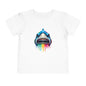 Colorful Shark Toddler Tee