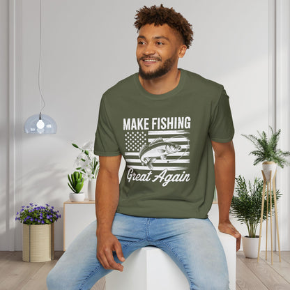 Make Fishing Great Again Adult T-shirt