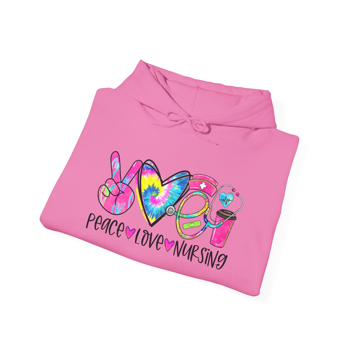 Love Peace Nursing Heavy Blend™ Hoodie