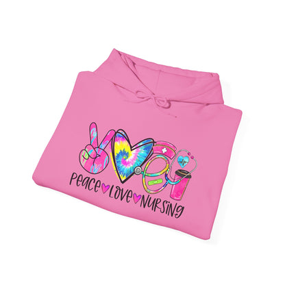 Love Peace Nursing Heavy Blend™ Hoodie