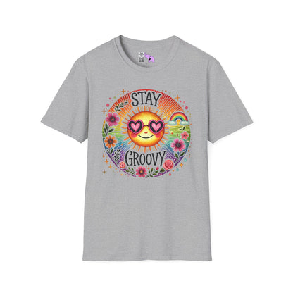 Stay Groovy Adult T-shirt