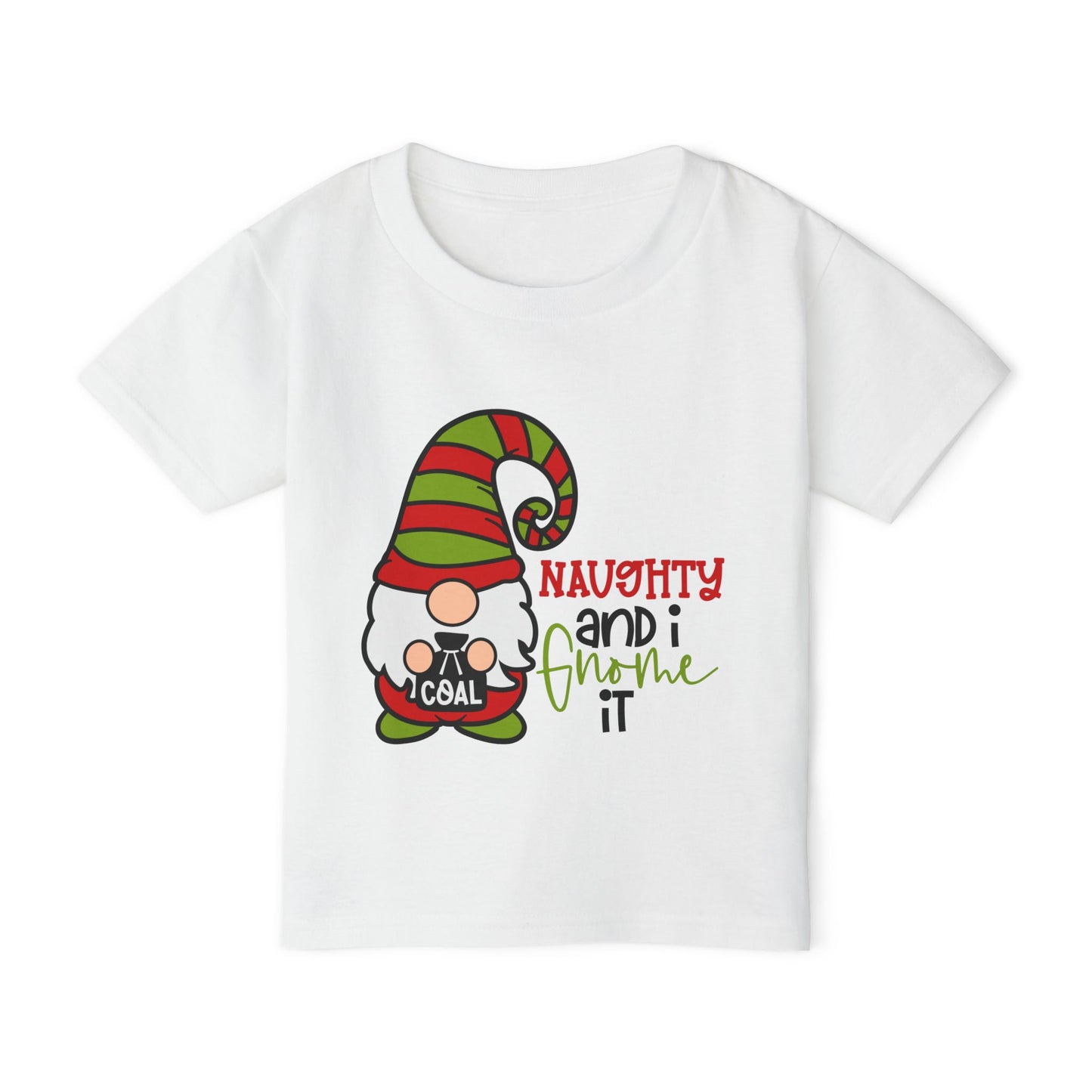 Naughty and I Gnome It Heavy Cotton™ Toddler T-shirt
