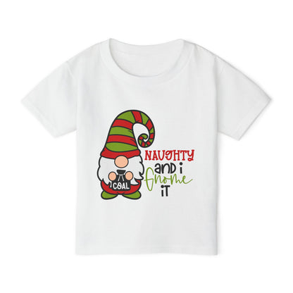 Naughty and I Gnome It Heavy Cotton™ Toddler T-shirt