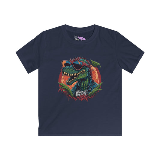 Cool Dinosaur Youth Softstyle Tee