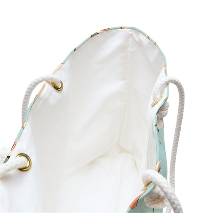 Aquamarine Sharks Weekender Bag