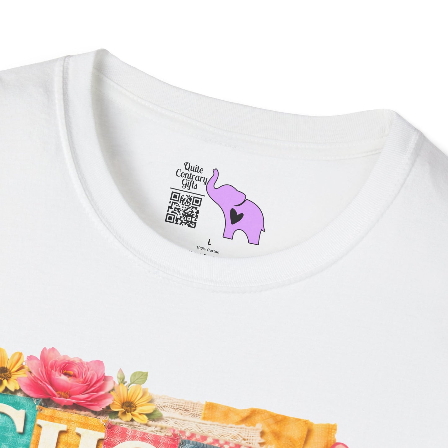 Choose Joy (Lace Collage) Adult T-shirt