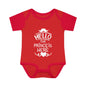Hello The Prince Is Here Infant Baby Rib Bodysuit