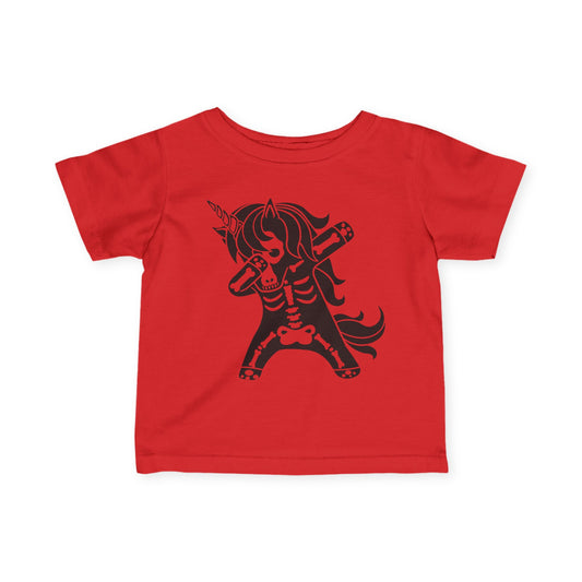 Dabbing Unicorn Infant Soft T-Shirt
