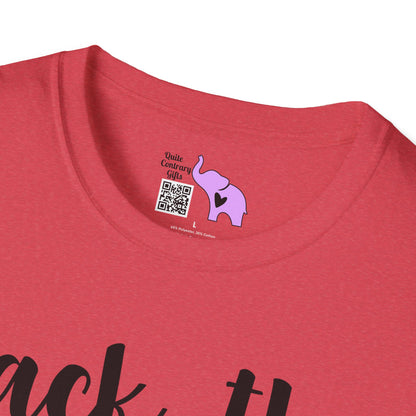 Back The Blue (Badge) Adult T-shirt