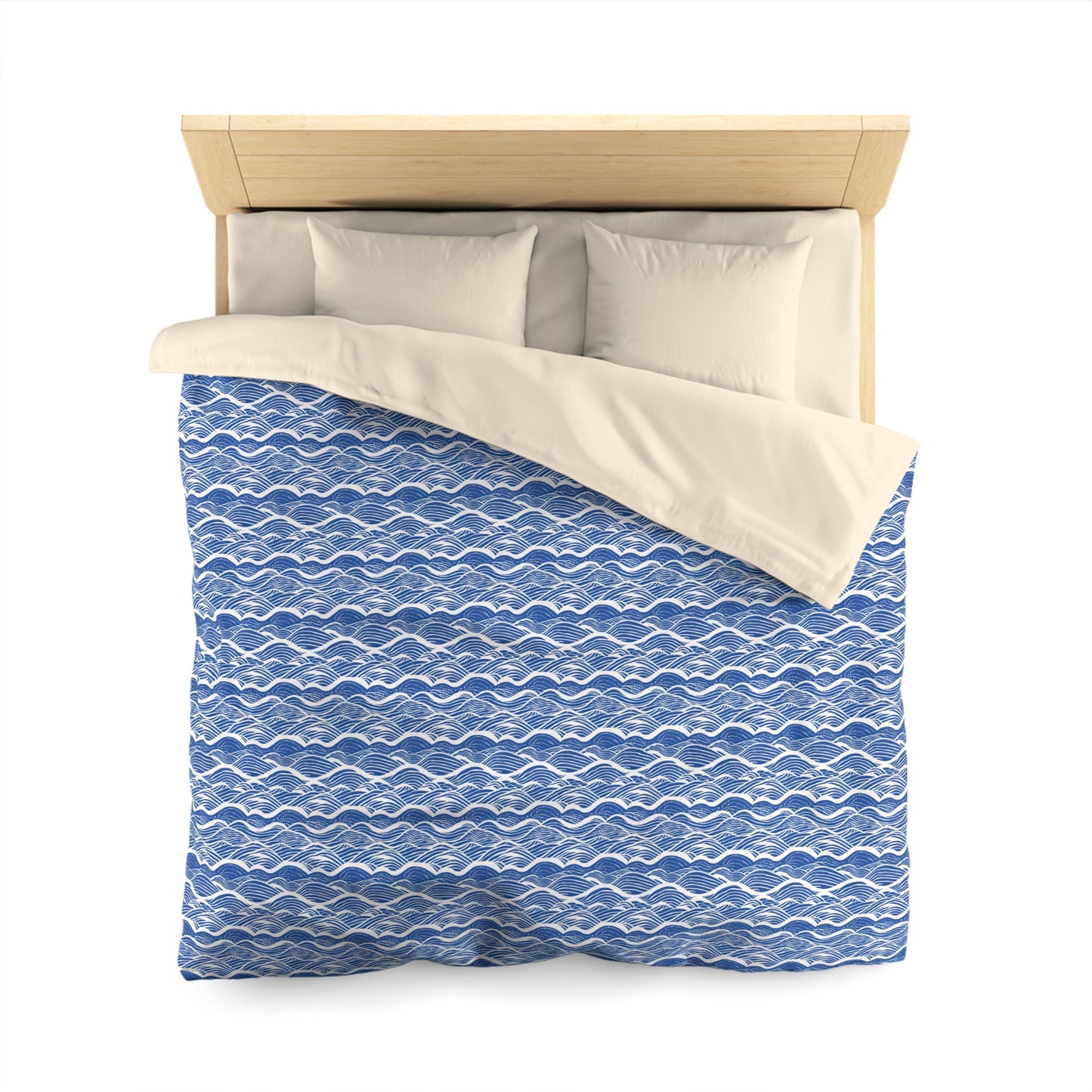 Ethereal Tides Microfiber Duvet Cover