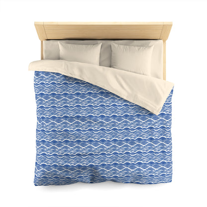 Ethereal Tides Microfiber Duvet Cover
