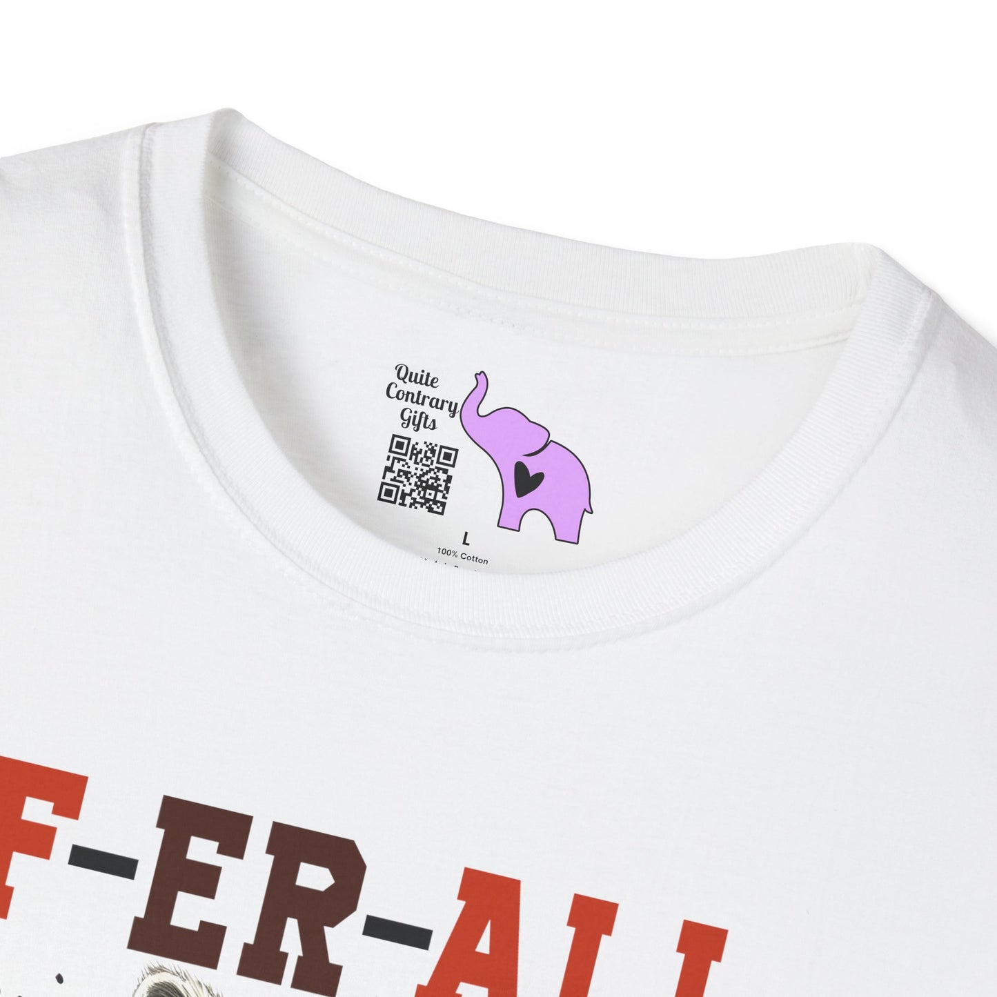 F-Er-All Raccoon Adult T-shirt