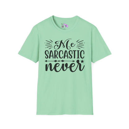 Me Sarcastic Never Adult T-shirt