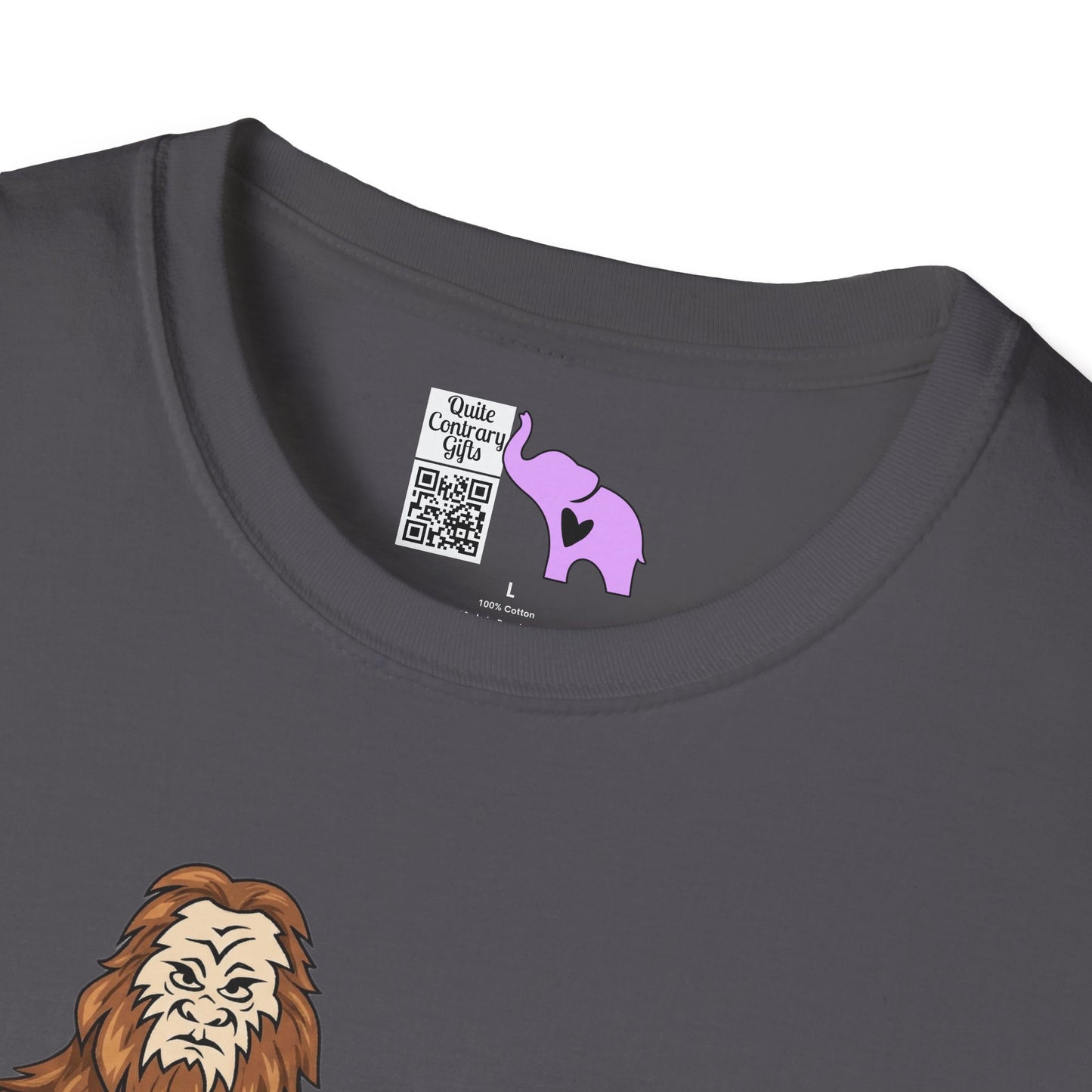Bigfoot & Alien Adult T-shirt