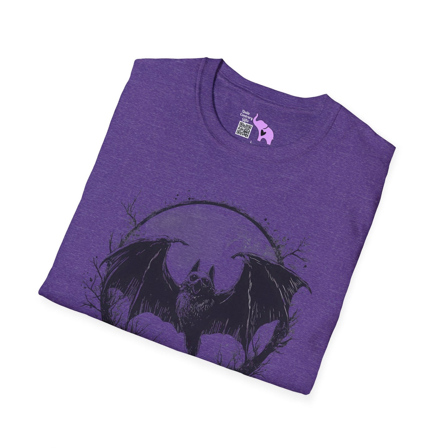 Spooky Bat Adult T-shirt