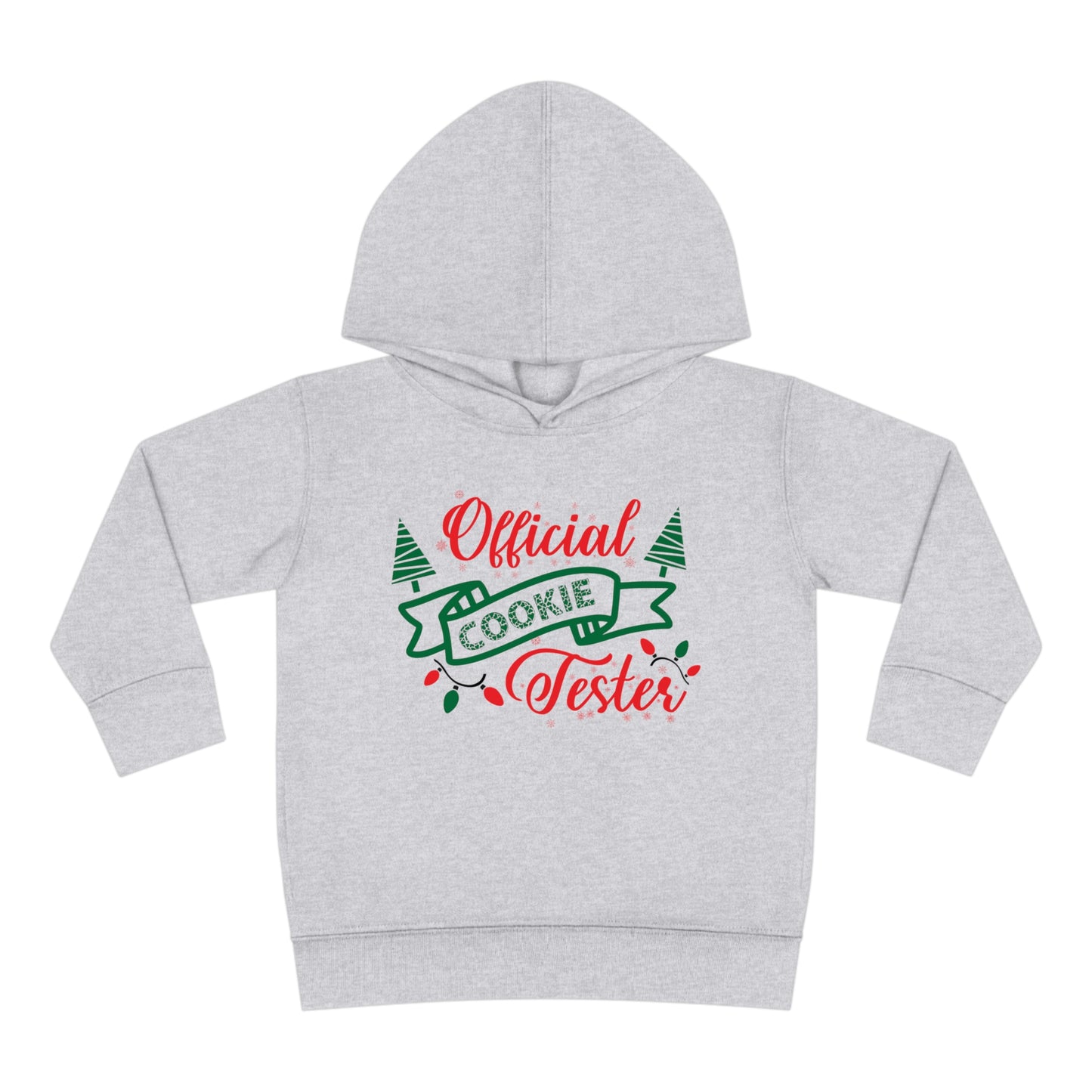 Official Cookie Tester Toddler Pullover Fleece Hoodie