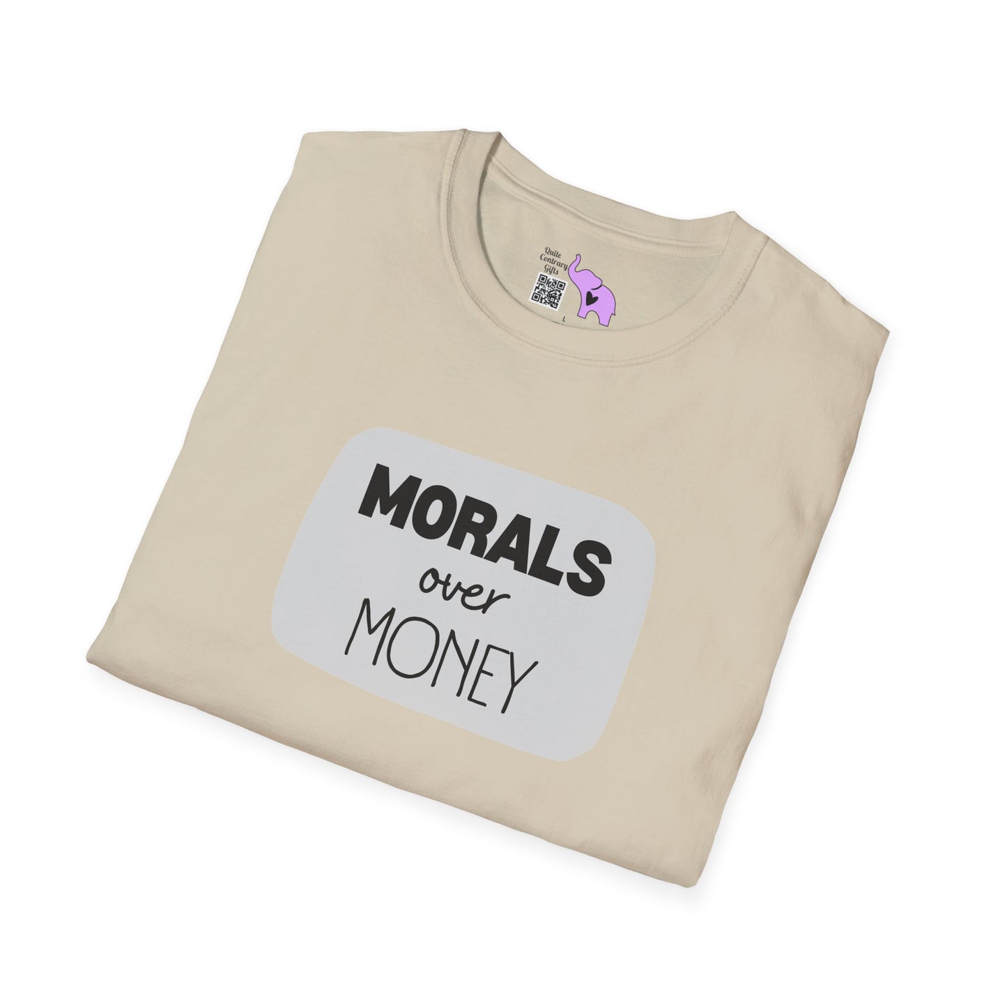 Morals over Money T-shirt