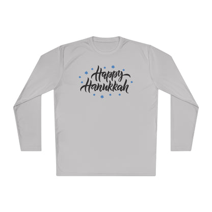 Happy Hanukkah 3 Adult Long Sleeve Tee