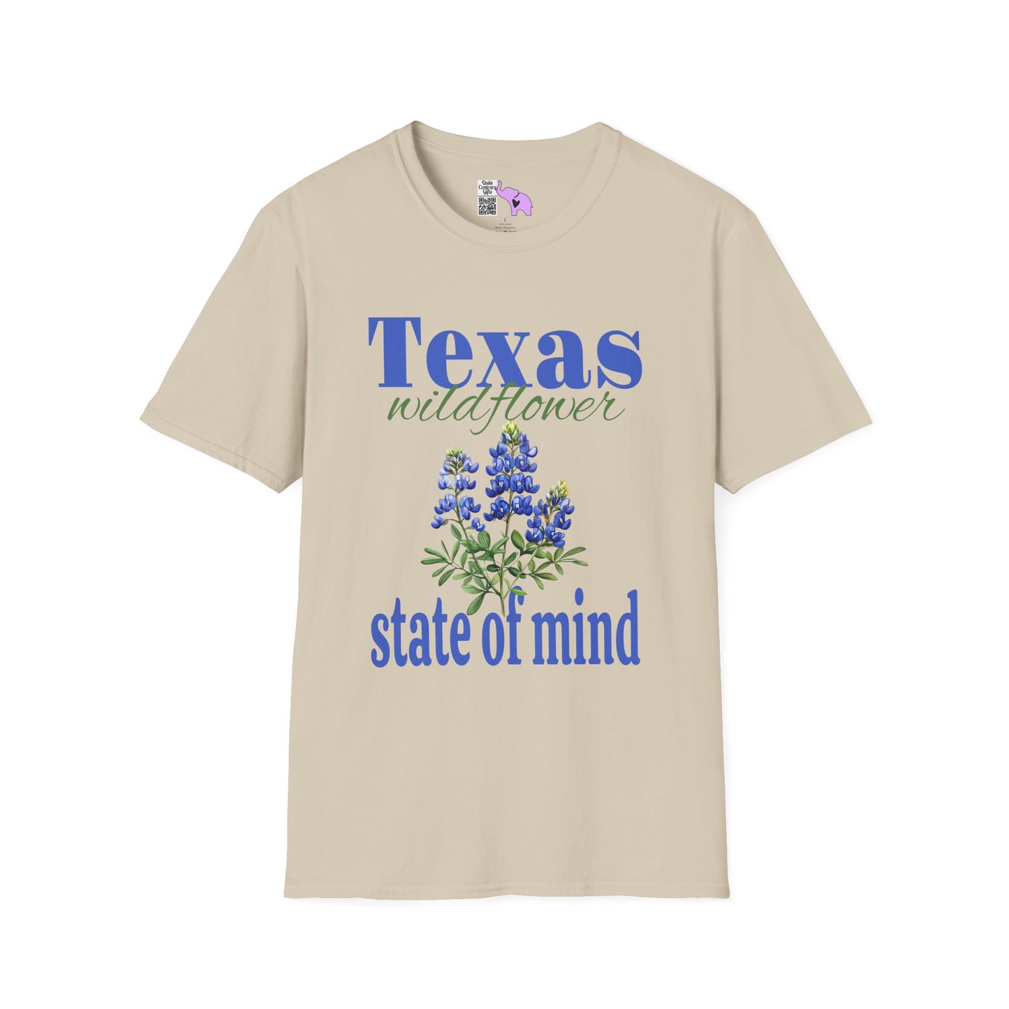 Texas Wildflower State of Mind Adult T-shirt