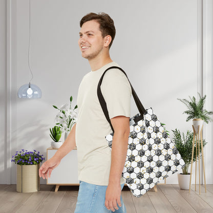 Soccer Gold Rush Canvas Tote Bag