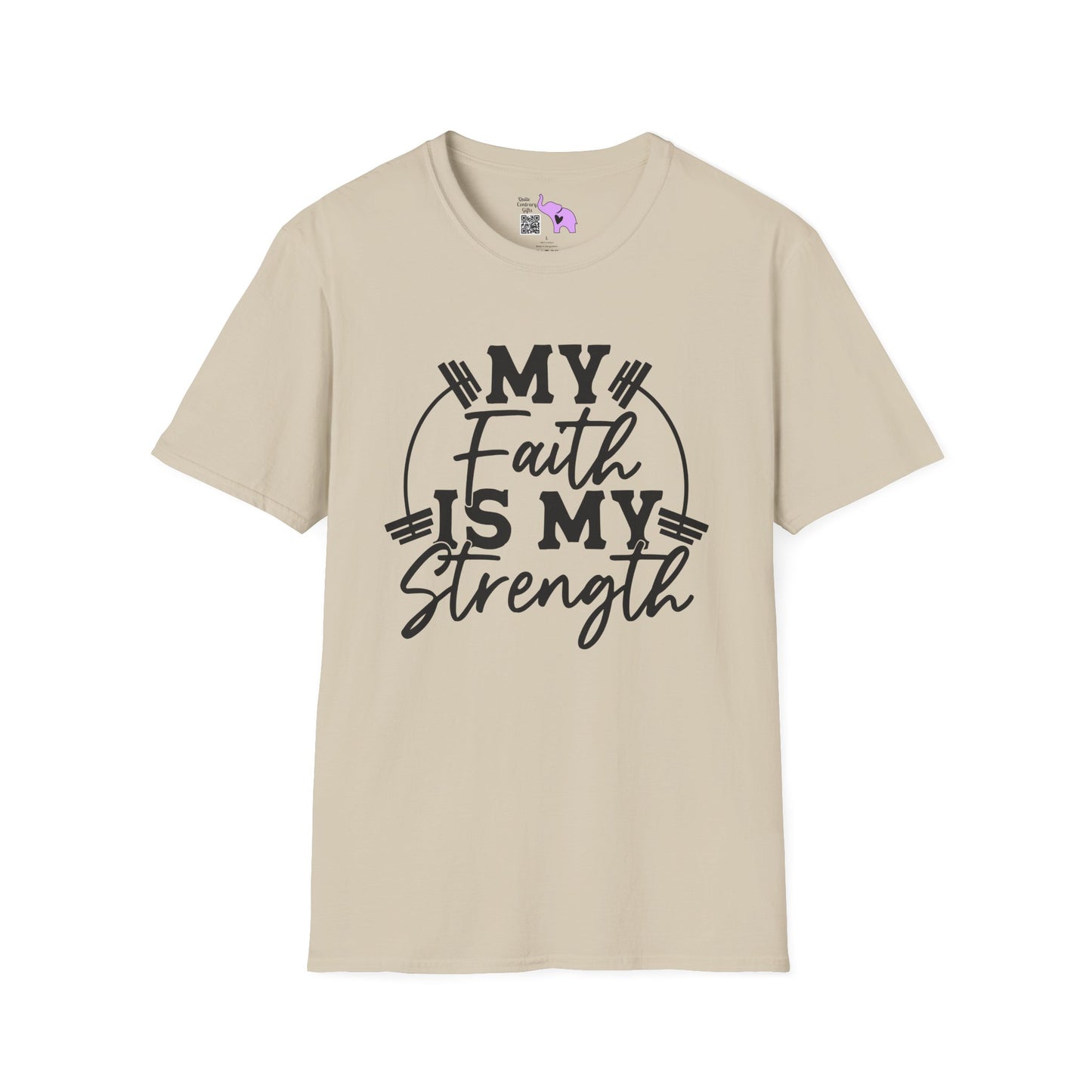 My Faith Is My Strength Adult T-shirt