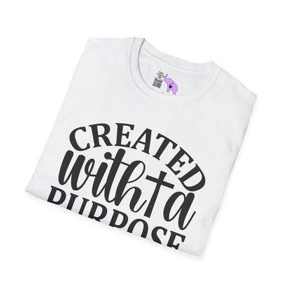 Created With A Purpose (3) Adult T-shirt