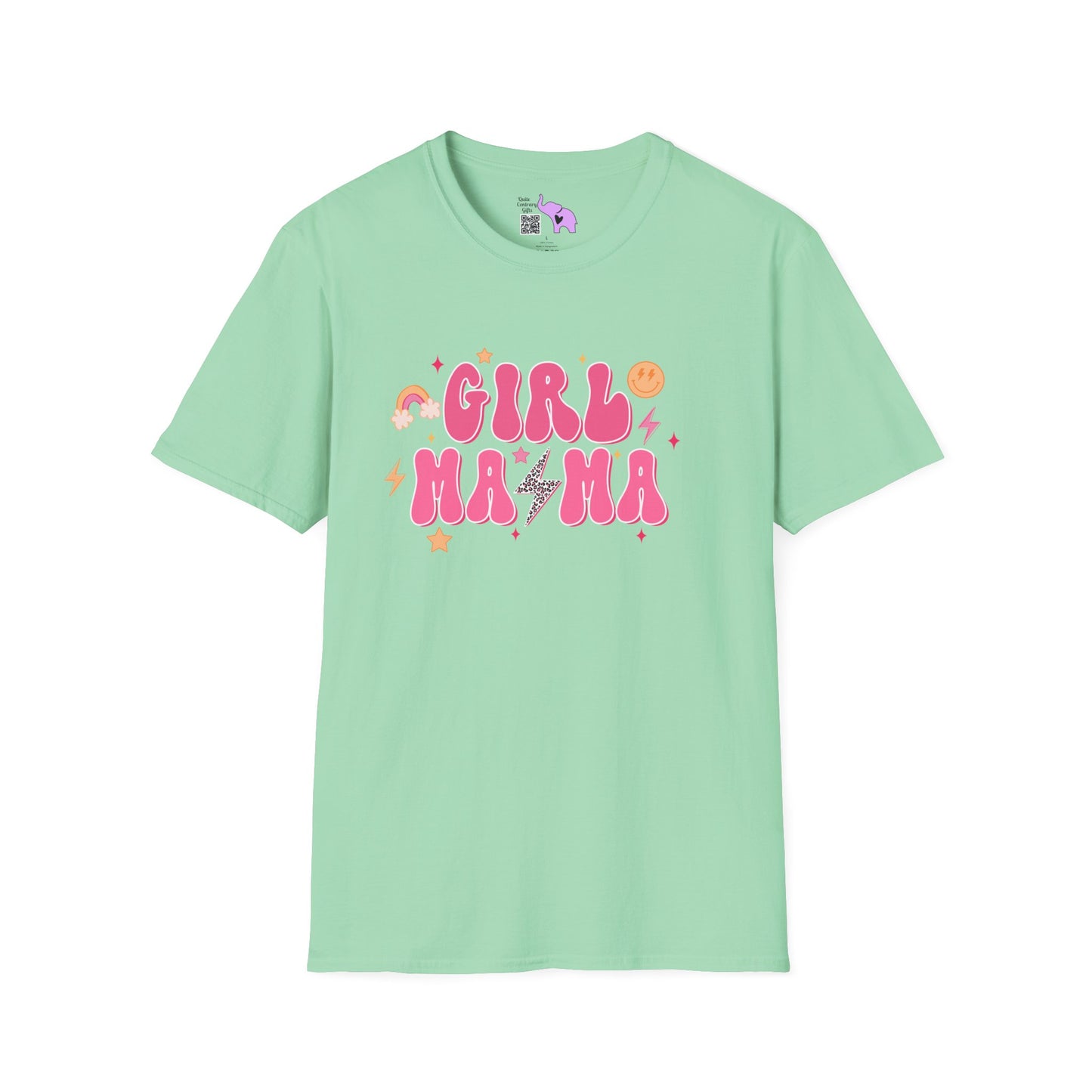 Girl Mama Adult T-shirt
