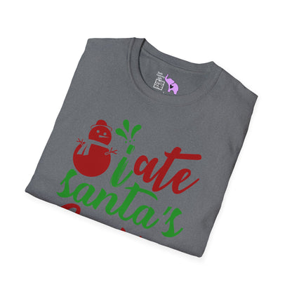 I Ate Santa's Cookies Adult T-shirt