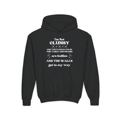 I'm Not Clumsy Youth Hoodie