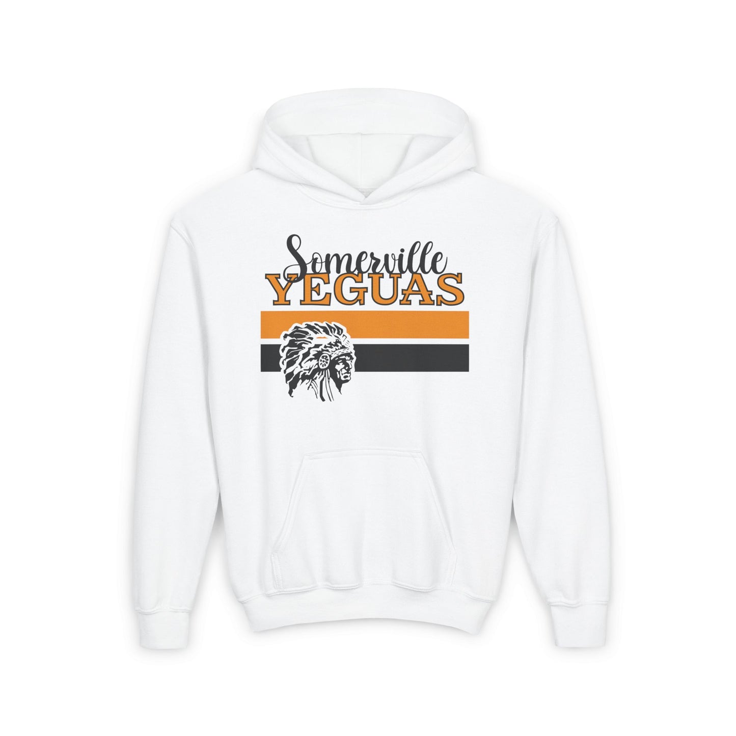 Somerville Yeguas w/Mascot Youth Heavy Blend Hoodie