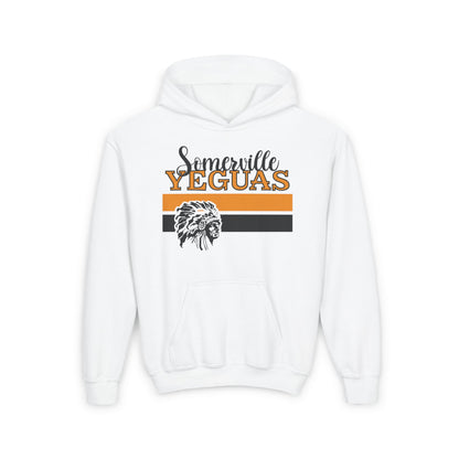 Somerville Yeguas w/Mascot Youth Heavy Blend Hoodie