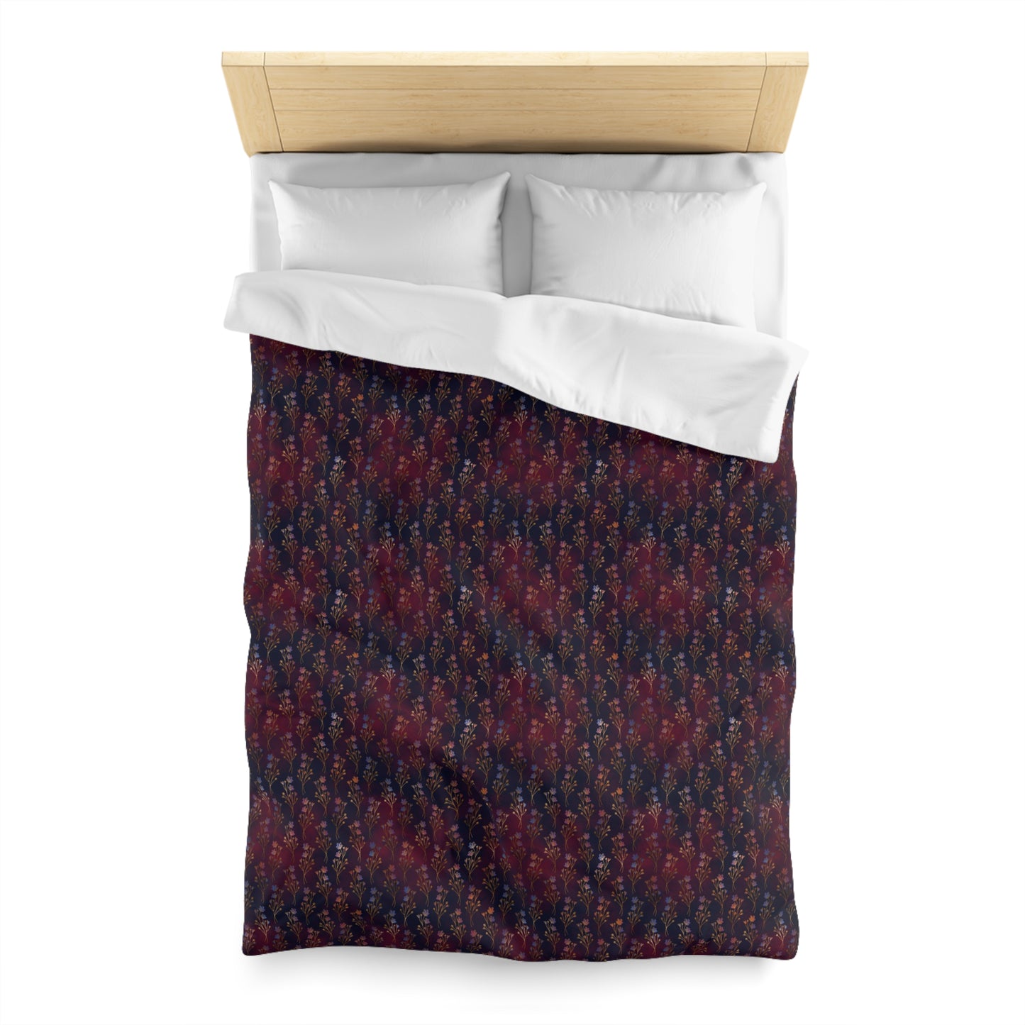 Golden Grove Midnight Microfiber Duvet Cover