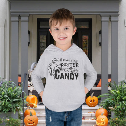 Will Trade My Sister For Candy Toddler Hoodie