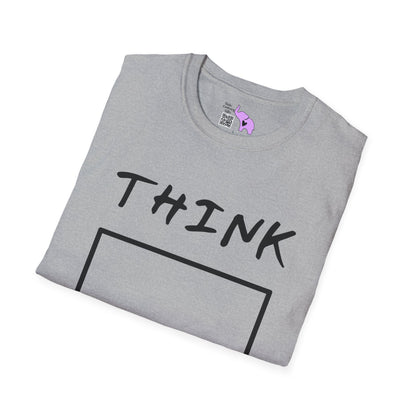 THINK (Outside the Box) Adult T-shirt