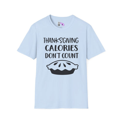 Thanksgiving Calories Don't Count Adult T-shirt
