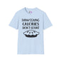 Thanksgiving Calories Don't Count Adult T-shirt