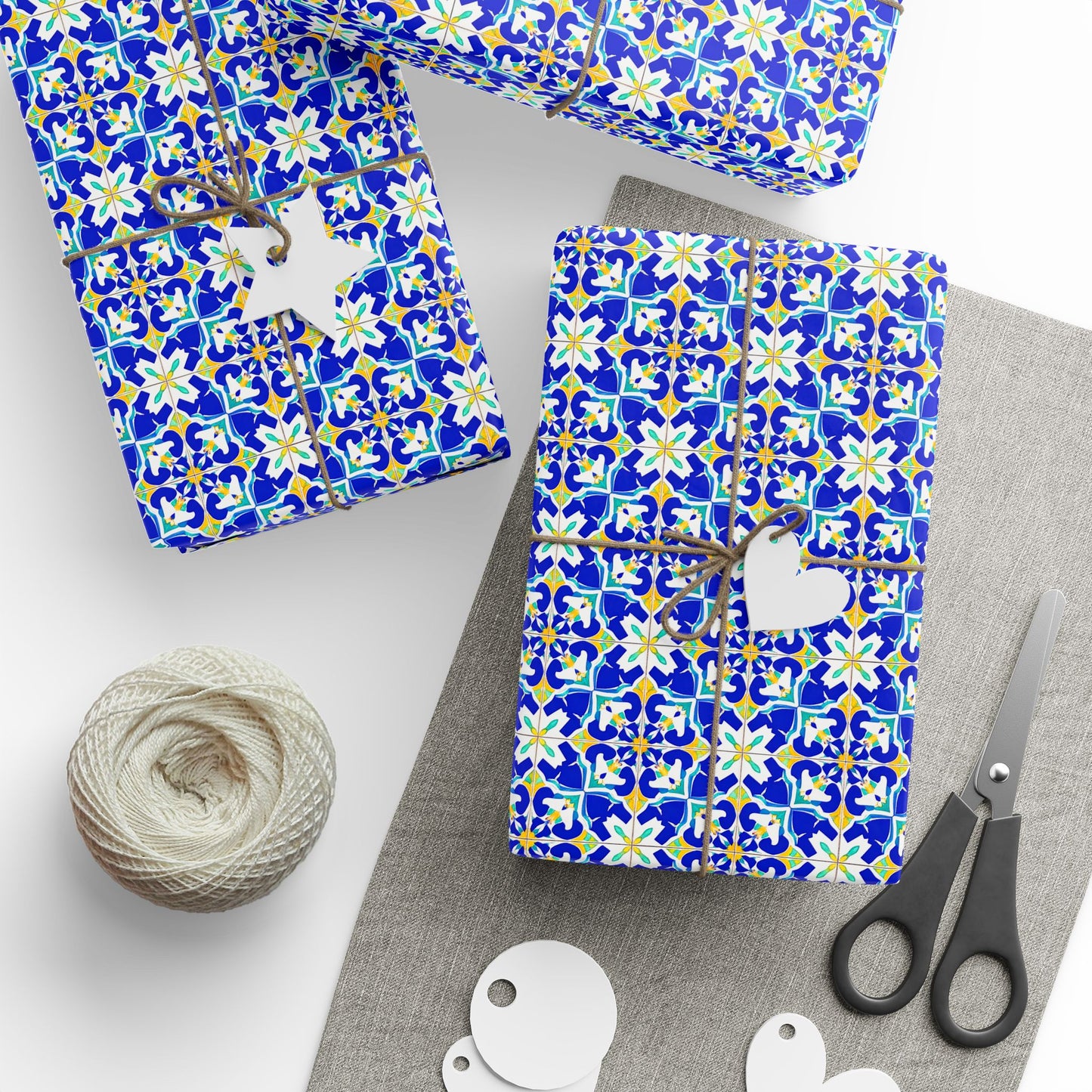Blue Horizon Wrapping Paper