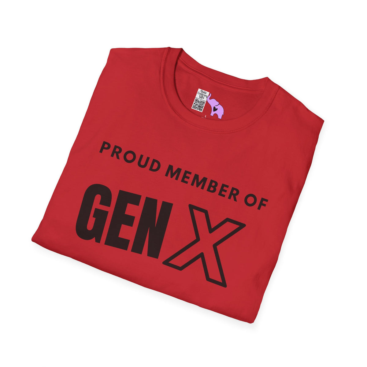 GenX All Attitude No Cares Adult T-shirt