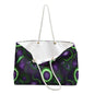 Amethyst & Lime Fracture Weekender Bag