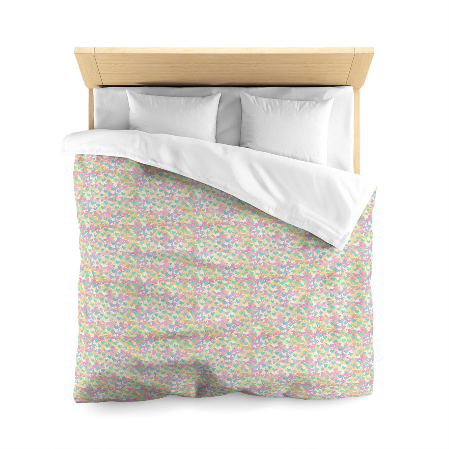 Sweetheart Camo Microfiber Duvet Cover