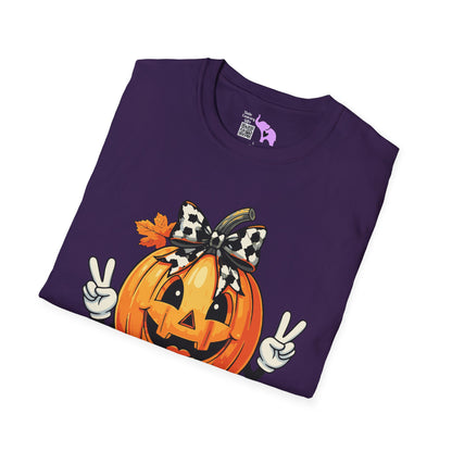 Pumpkin Peace Adult T-shirt