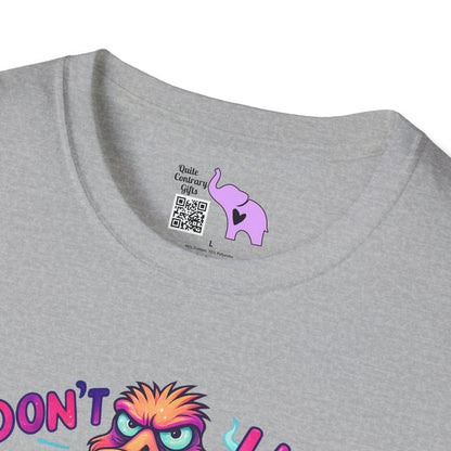 I Don't Like Morning People or People Adult T-shirt